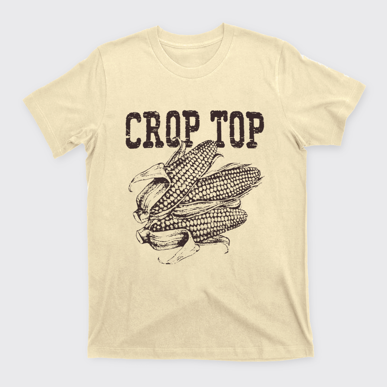 Crop Top Corn T-Shirts