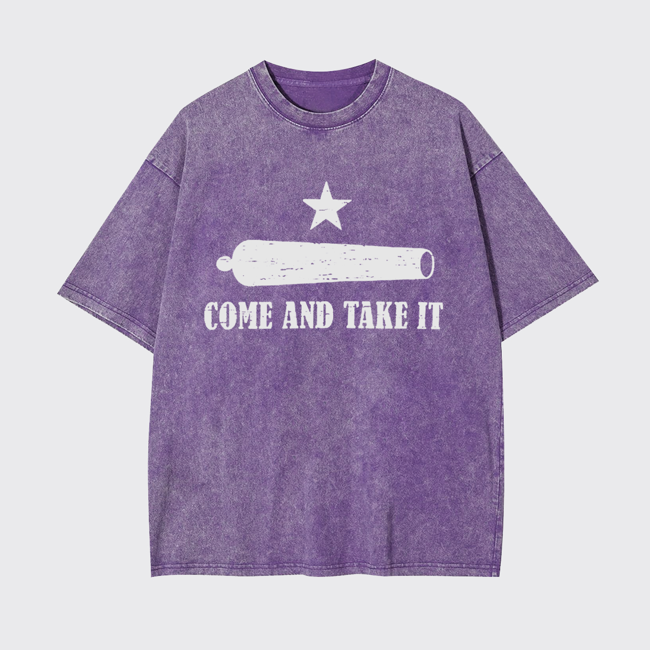 Come and Take It Cannon Garment-dye Tees