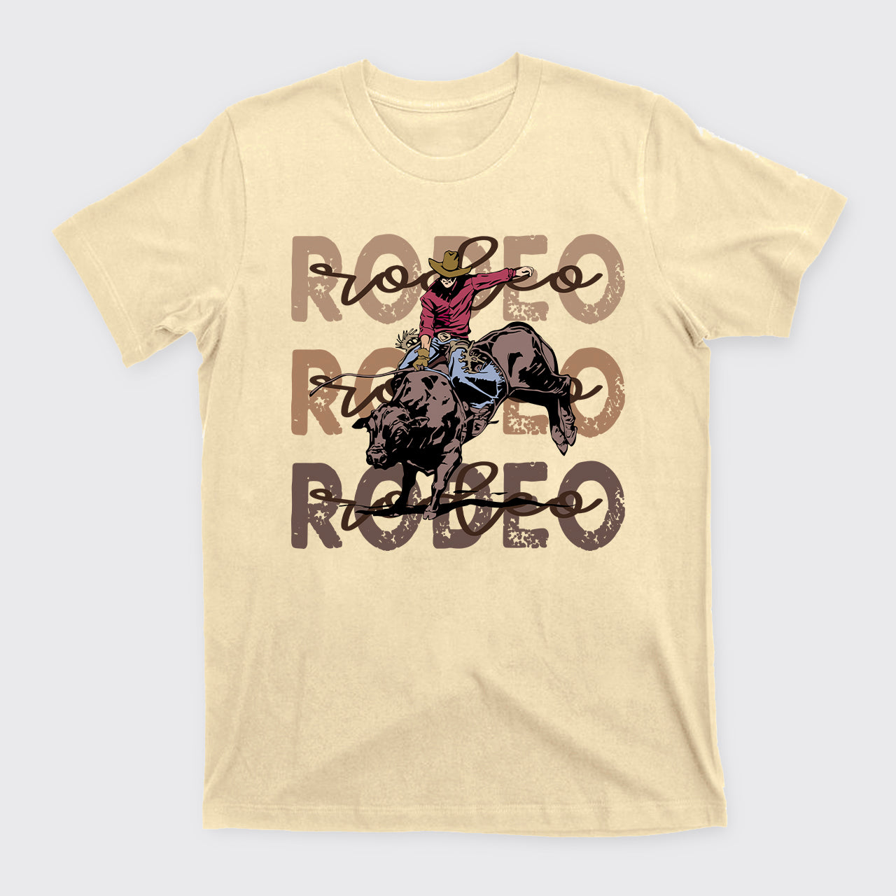 Retro Rodeo Western Cowboy T-Shirts