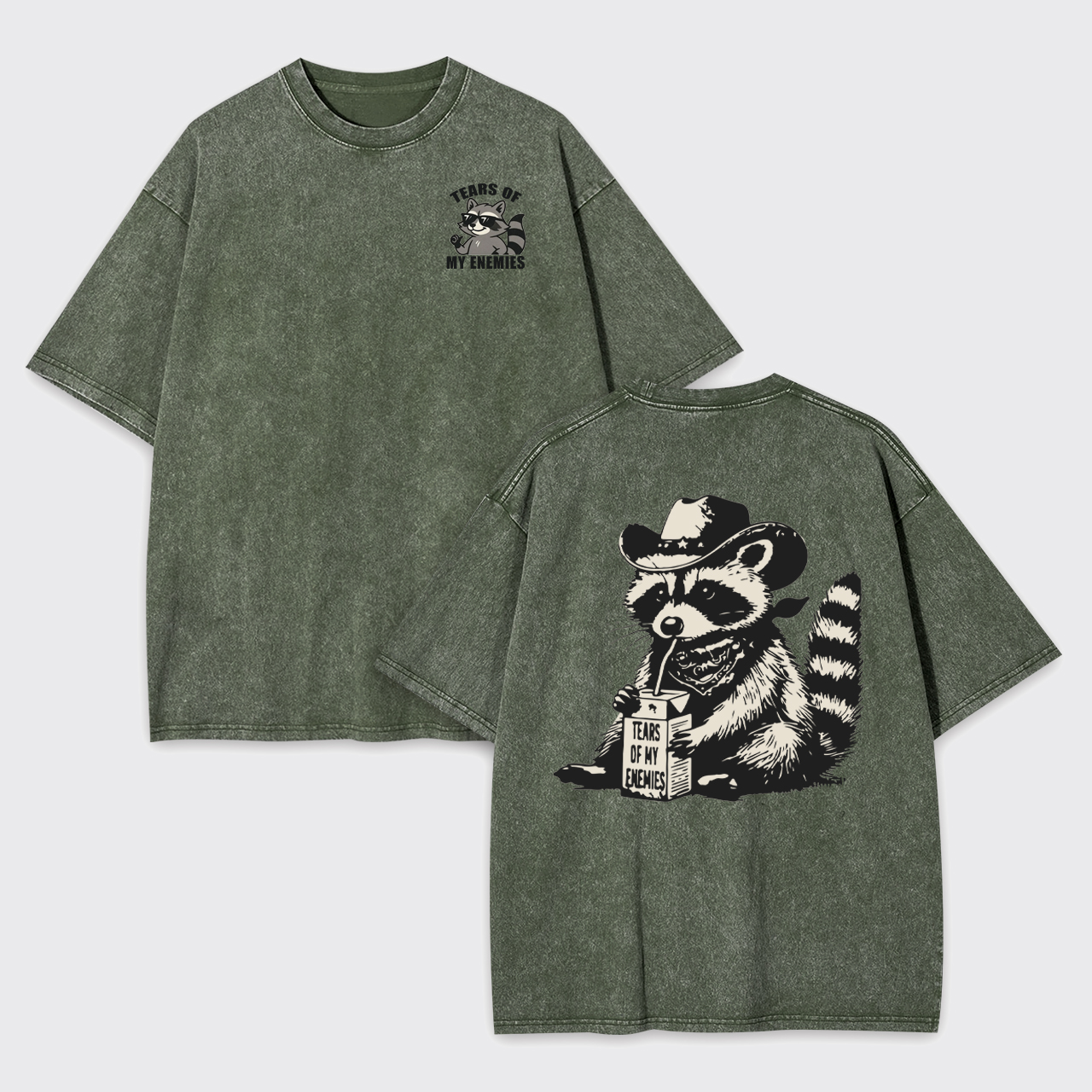 Tears of My Enemies Funny Western Garment-dye Tees