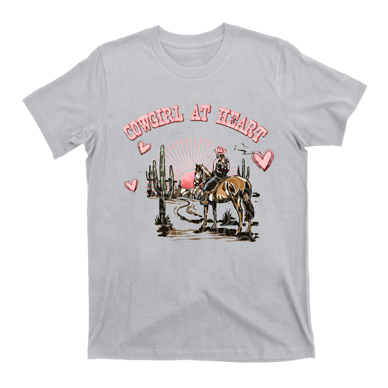 Cowgirl at Heart Valentine T-Shirts