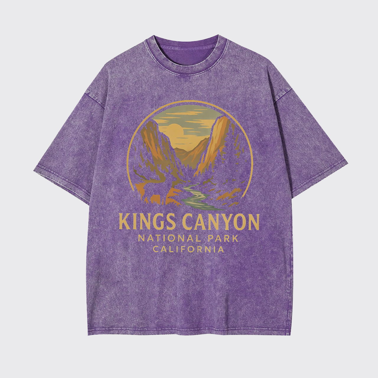Retro National Park Garment-dye Tees