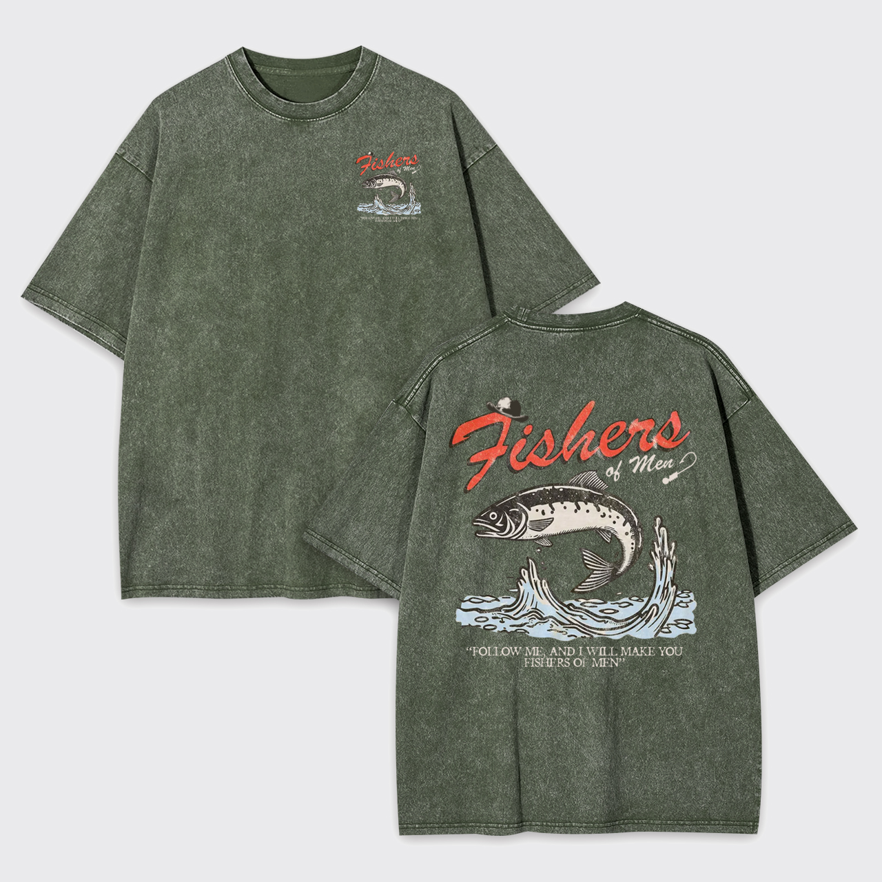 Fishers of Cowboy Garment-dye Tees