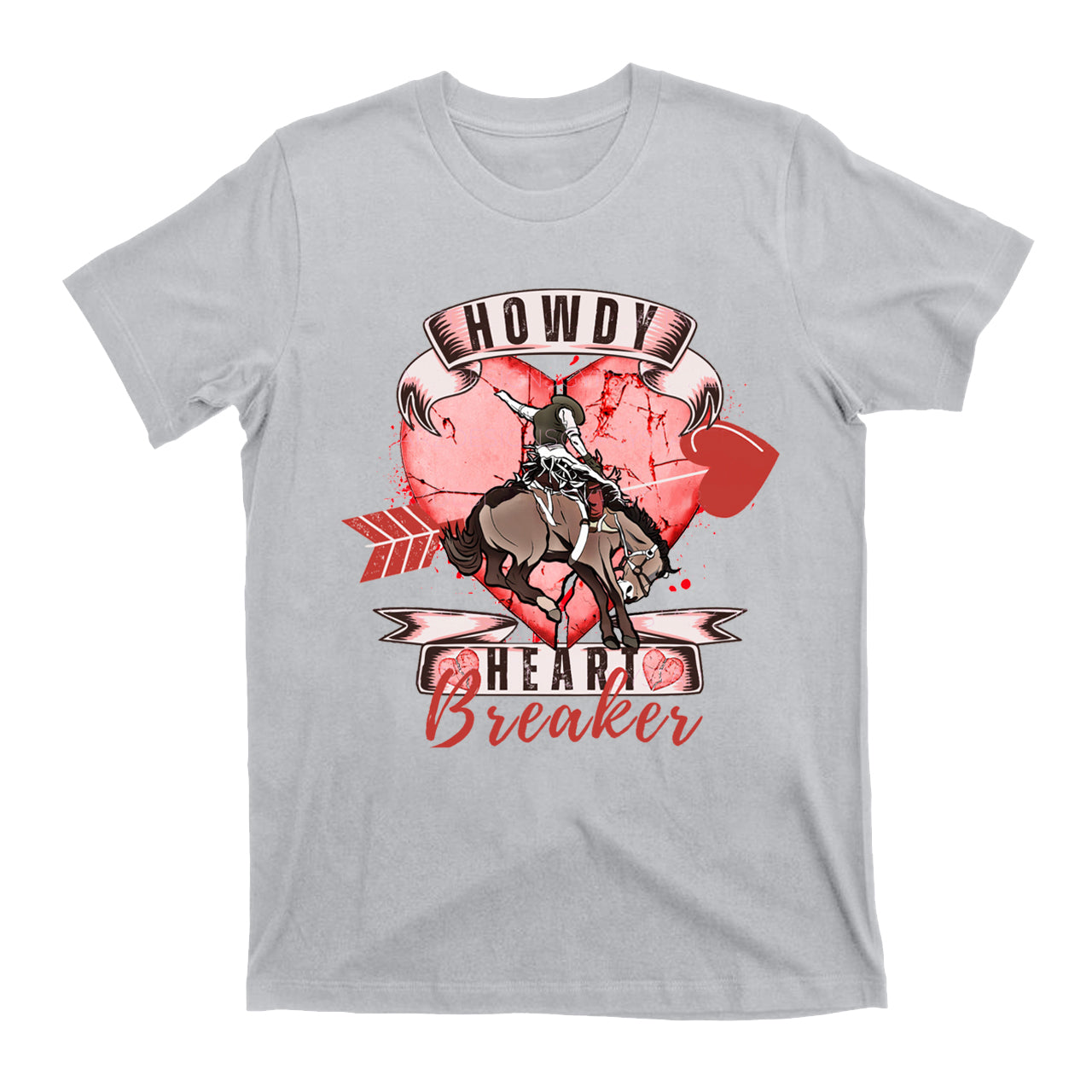 Howdy Heart Breaker Cowboy Valentine T-Shirts