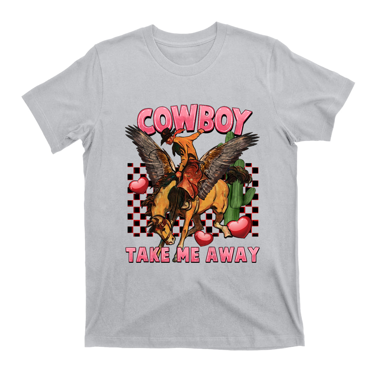 Cowboy Take Me Away and Pegasus Valentine T-Shirts