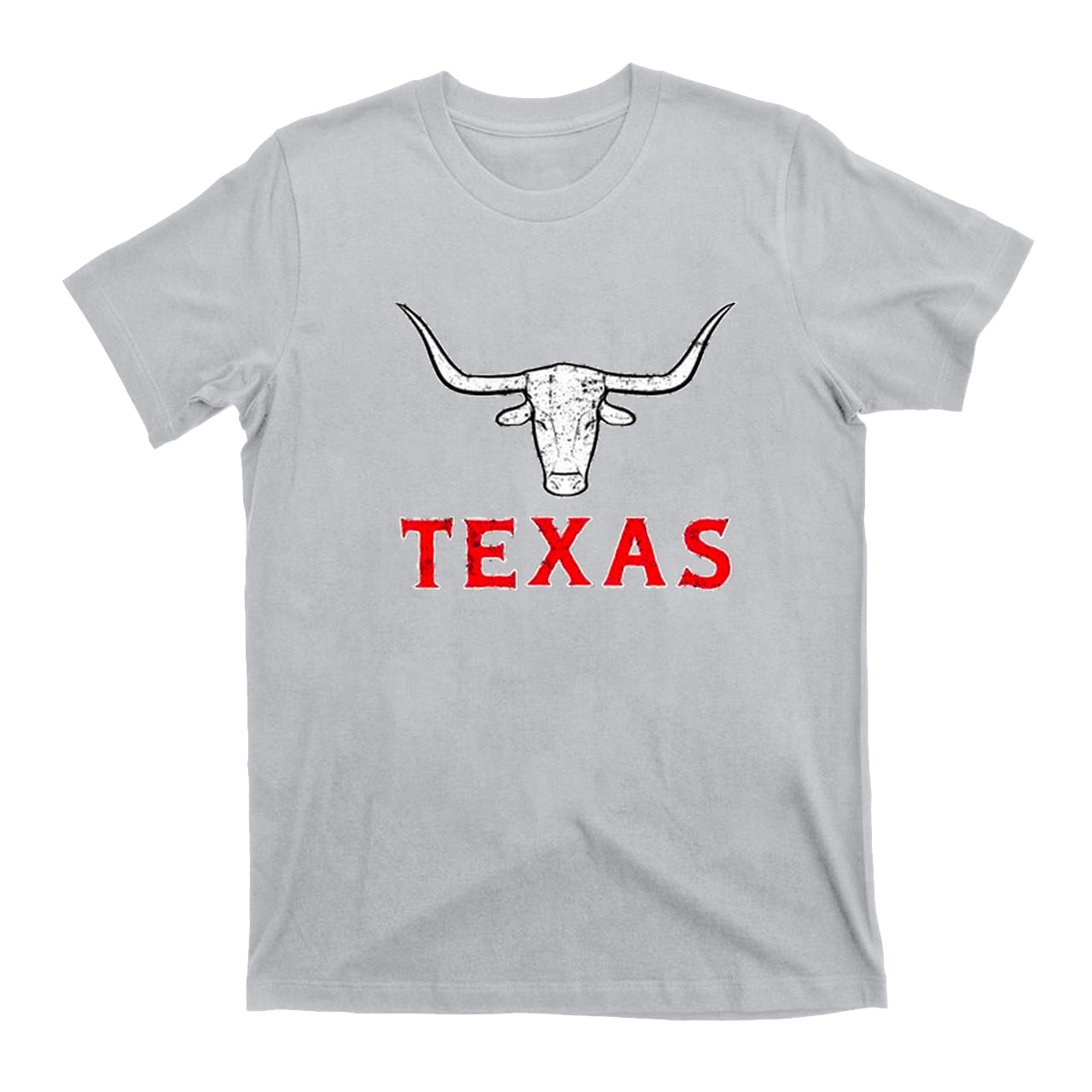 Classic Texas Cow Head Cowboy T-Shirts