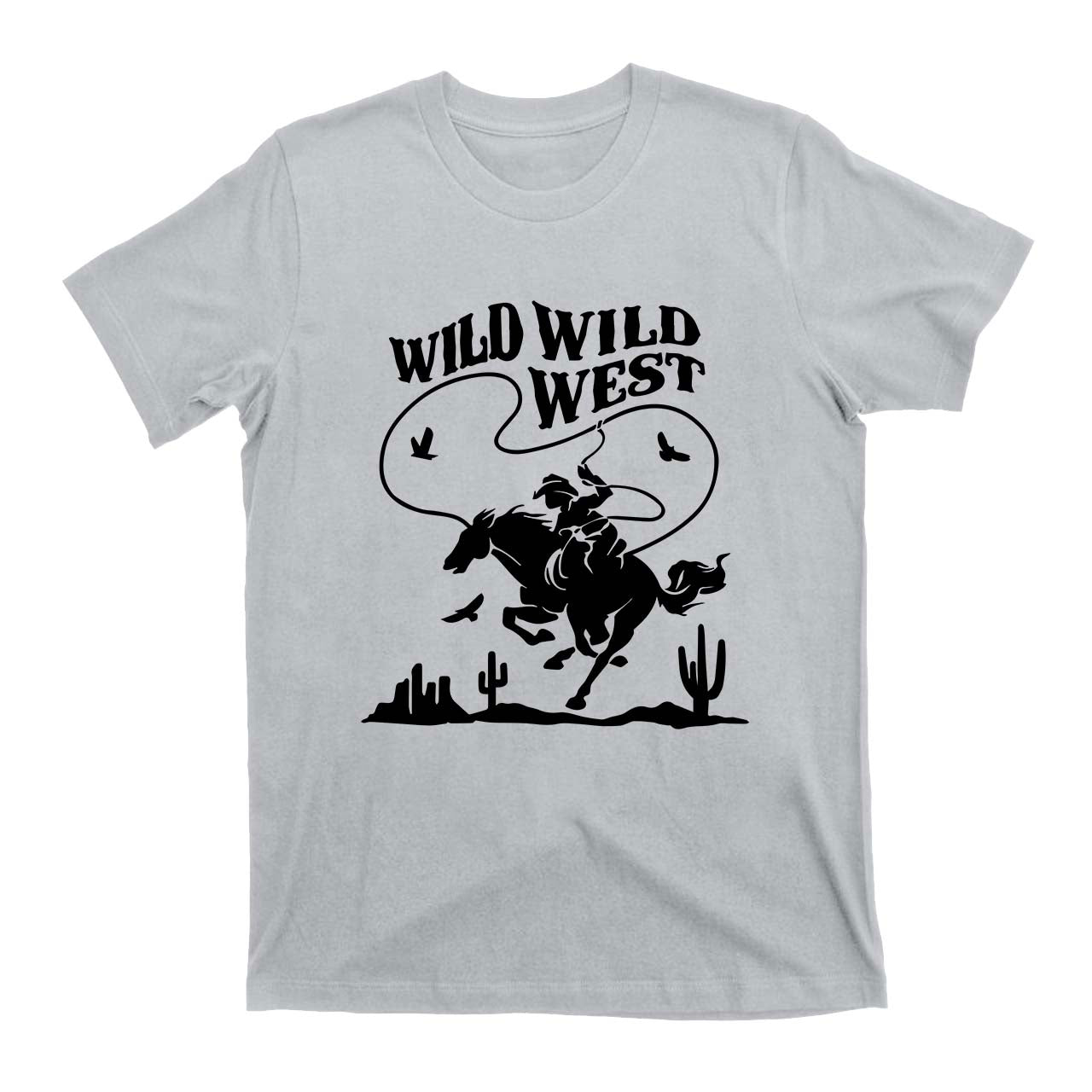 Vintage Look Wild West Cowboy T-Shirts