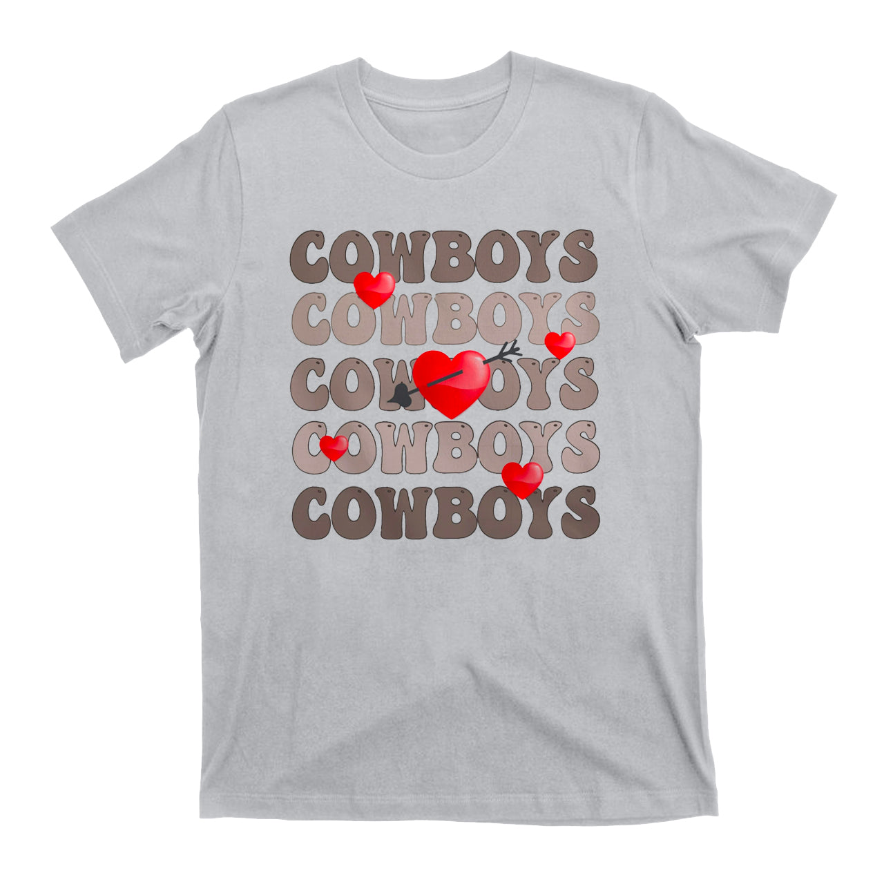 Howdy Cowboy Sweetheart Valentine  T-Shirts