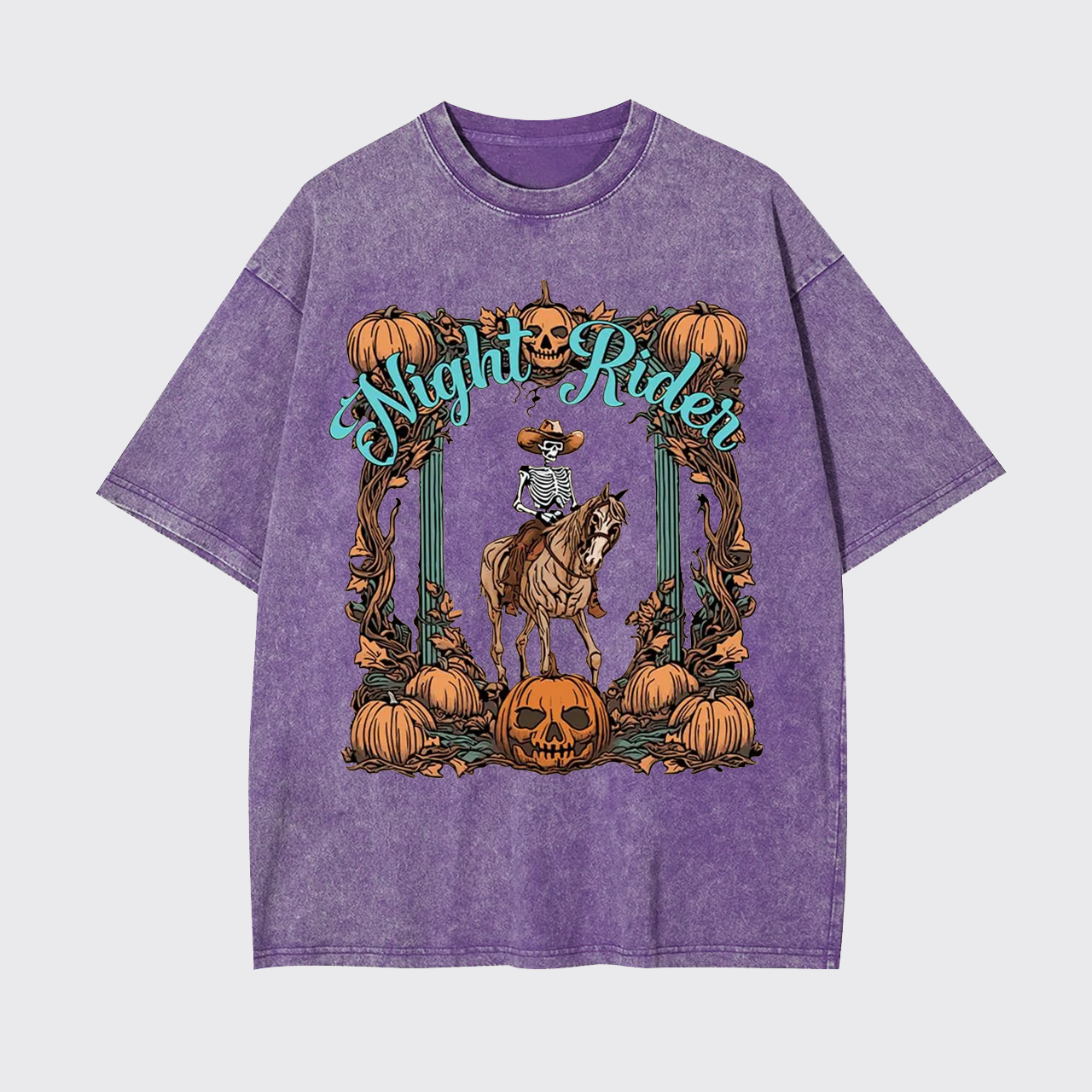 Halloween Night Rider Garment-dye Tees