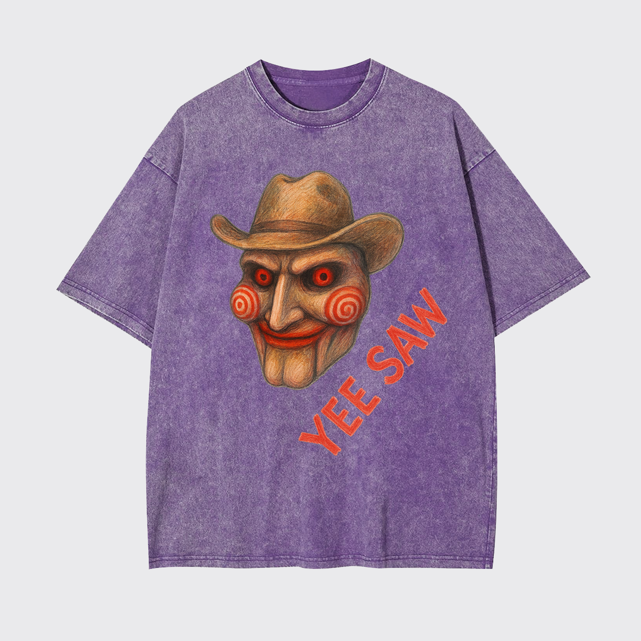 Halloween Cowgirl Movie Garment-dye Tees