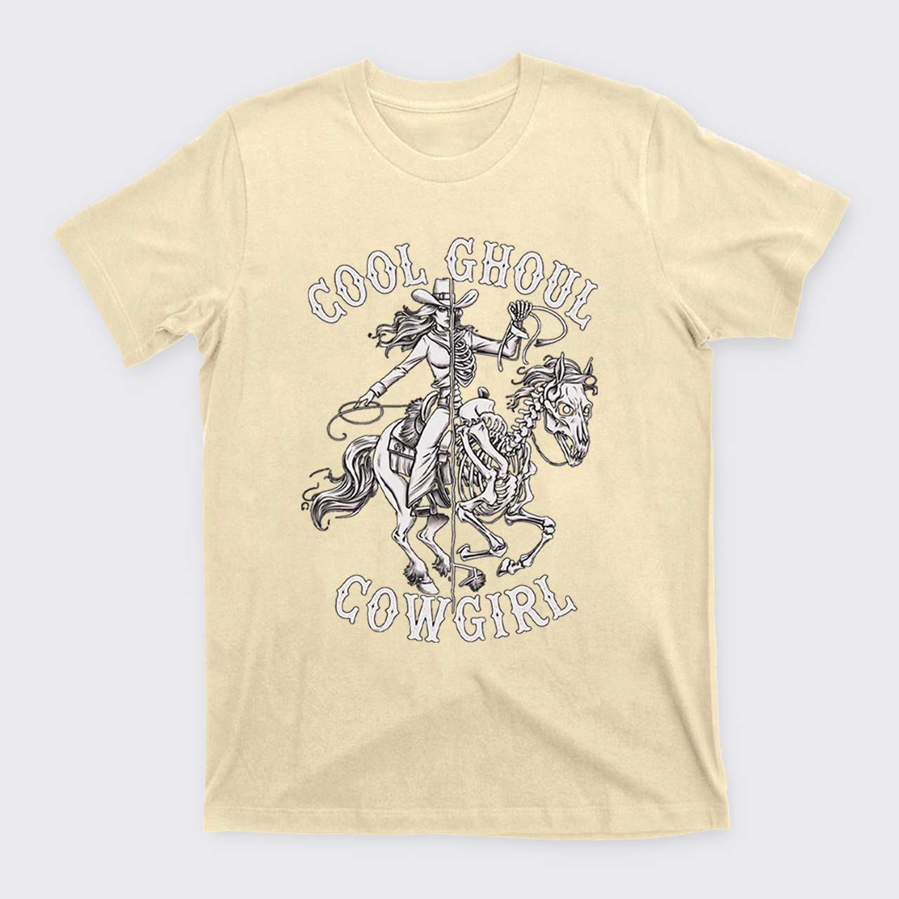 Halloween Cool Ghoul Cowgirl T-Shirts