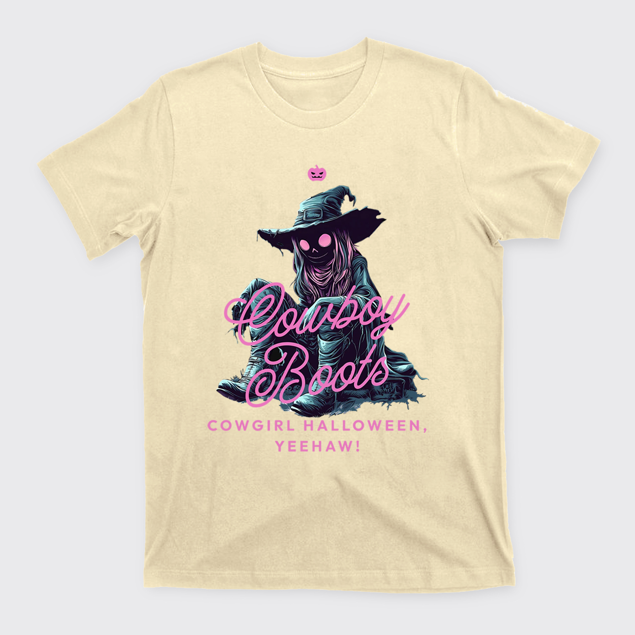 Spooky Western Cowgirl Halloween T-Shirts