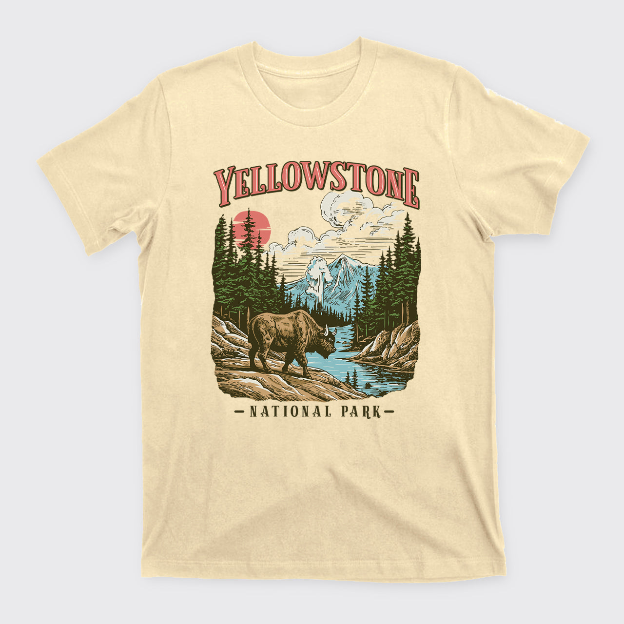 Vintage Yellowstone National Park T-Shirts