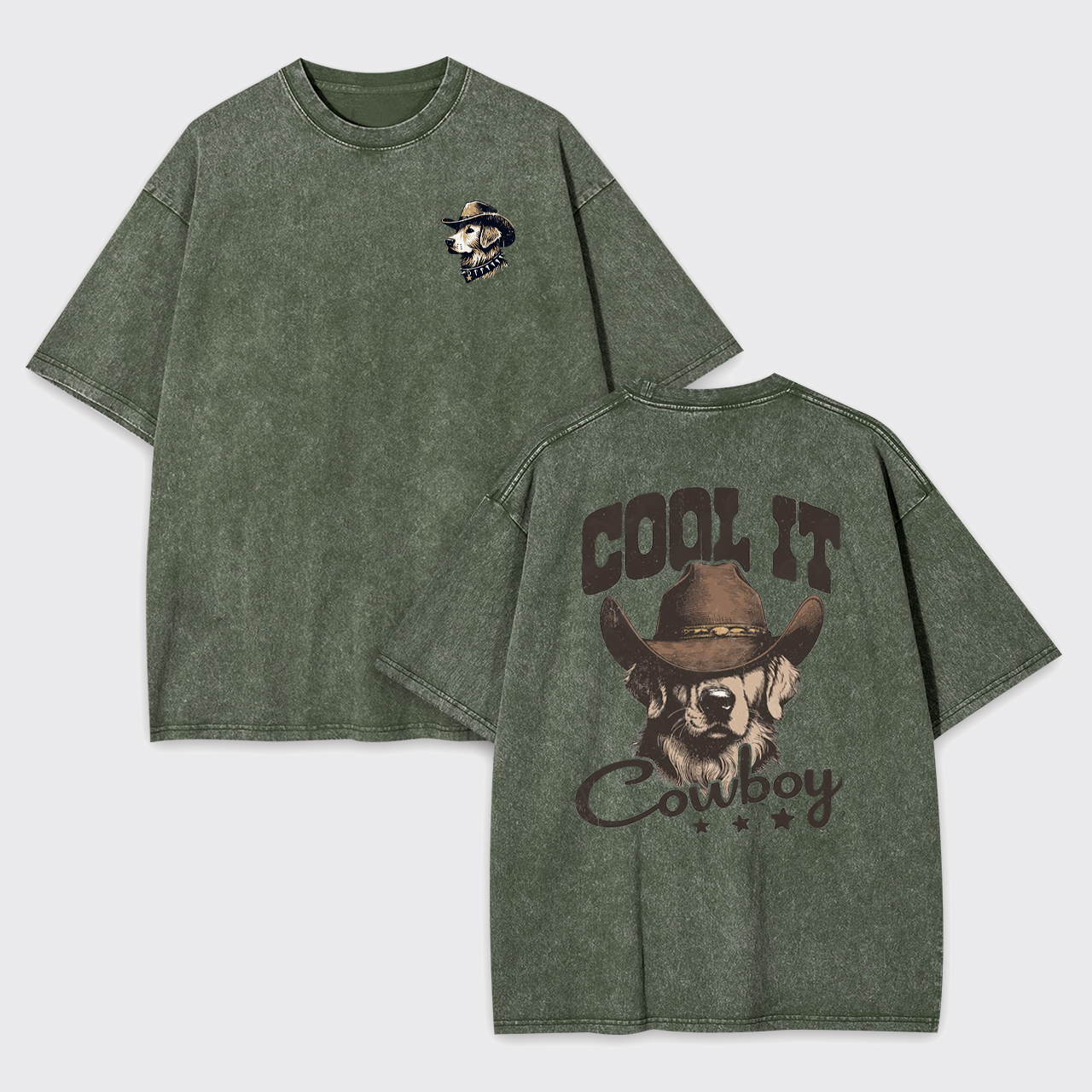 Cool It Cowboy Garment-dye Tees