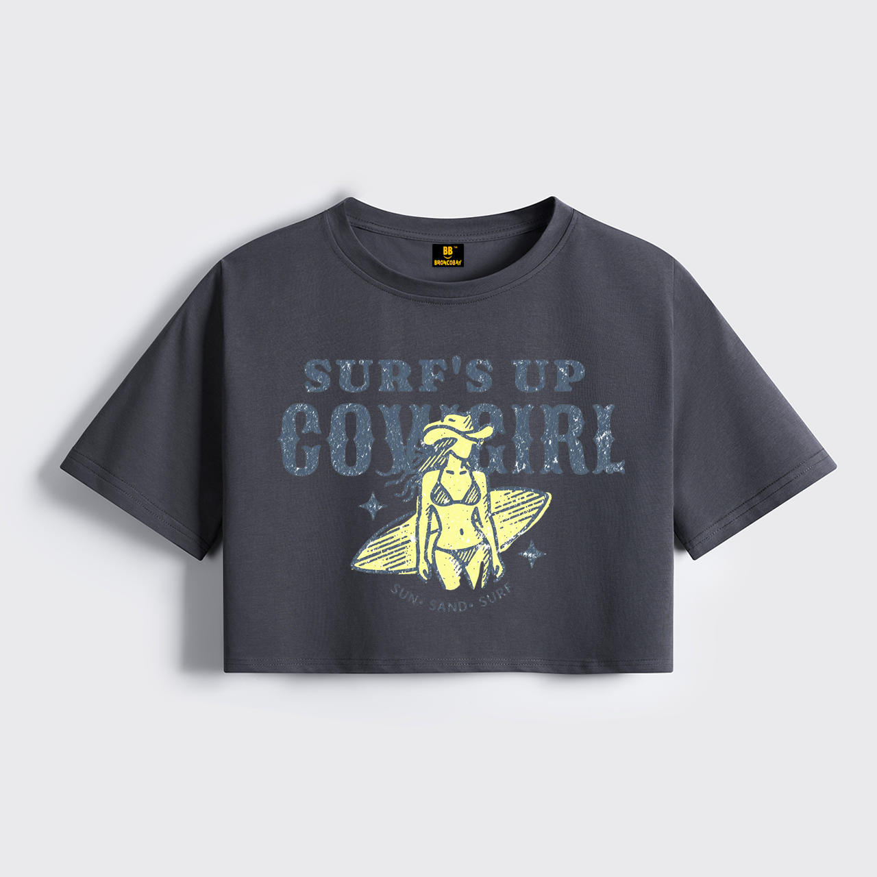 Coastal Cowgirl Cropped Boxy Tee