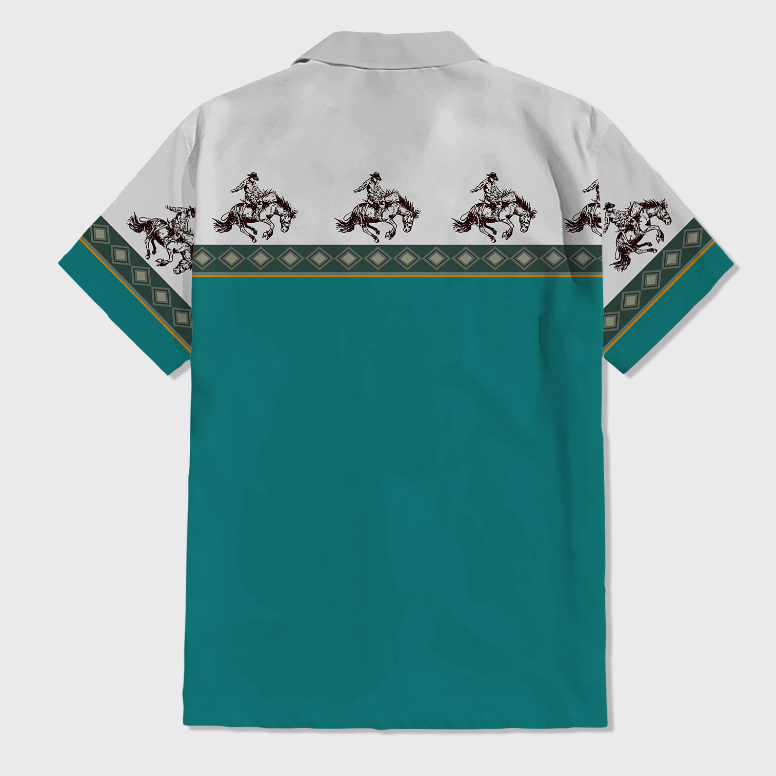 The Cowboy With The REINS Button Up Shirts