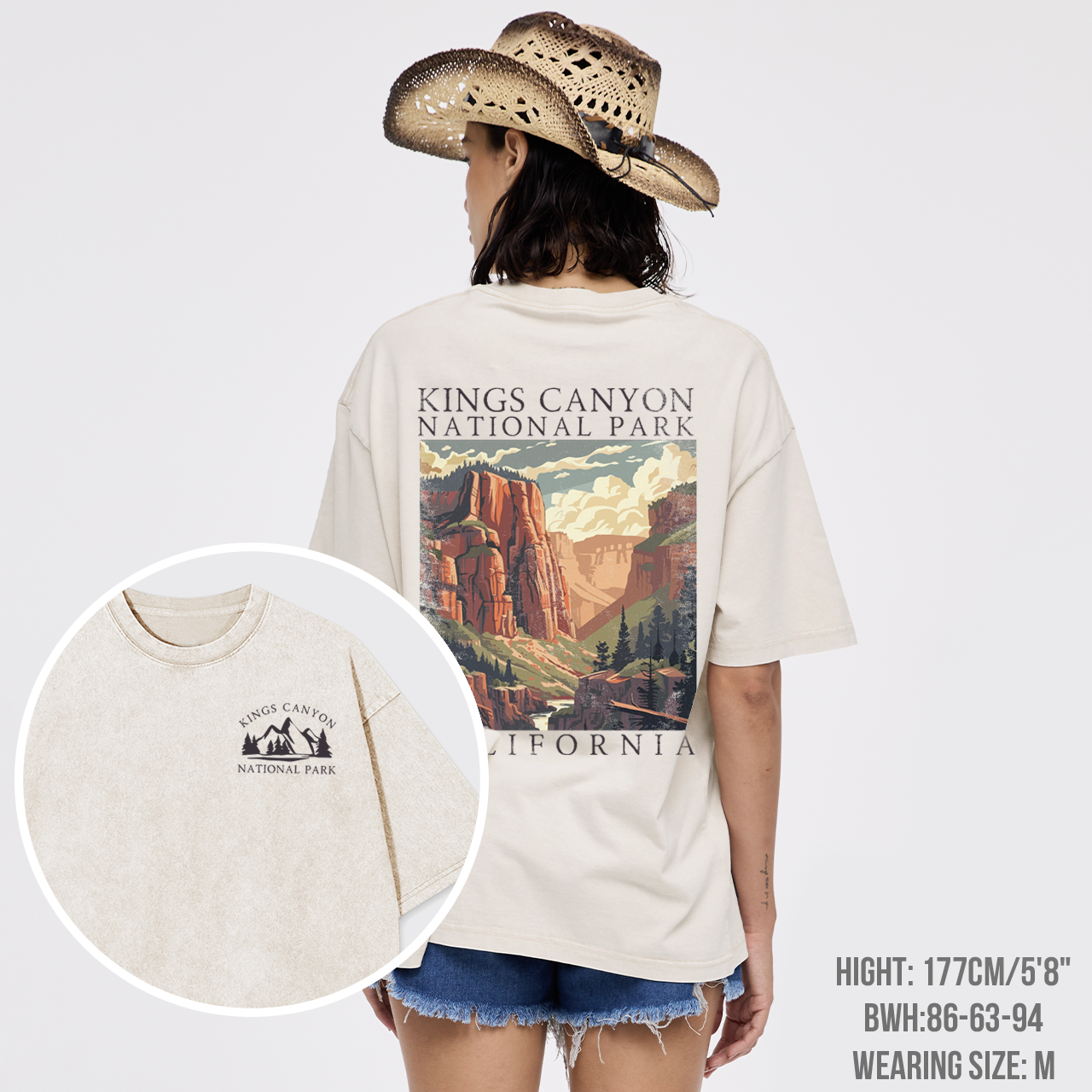 National Park Travel Garment-dye Tees