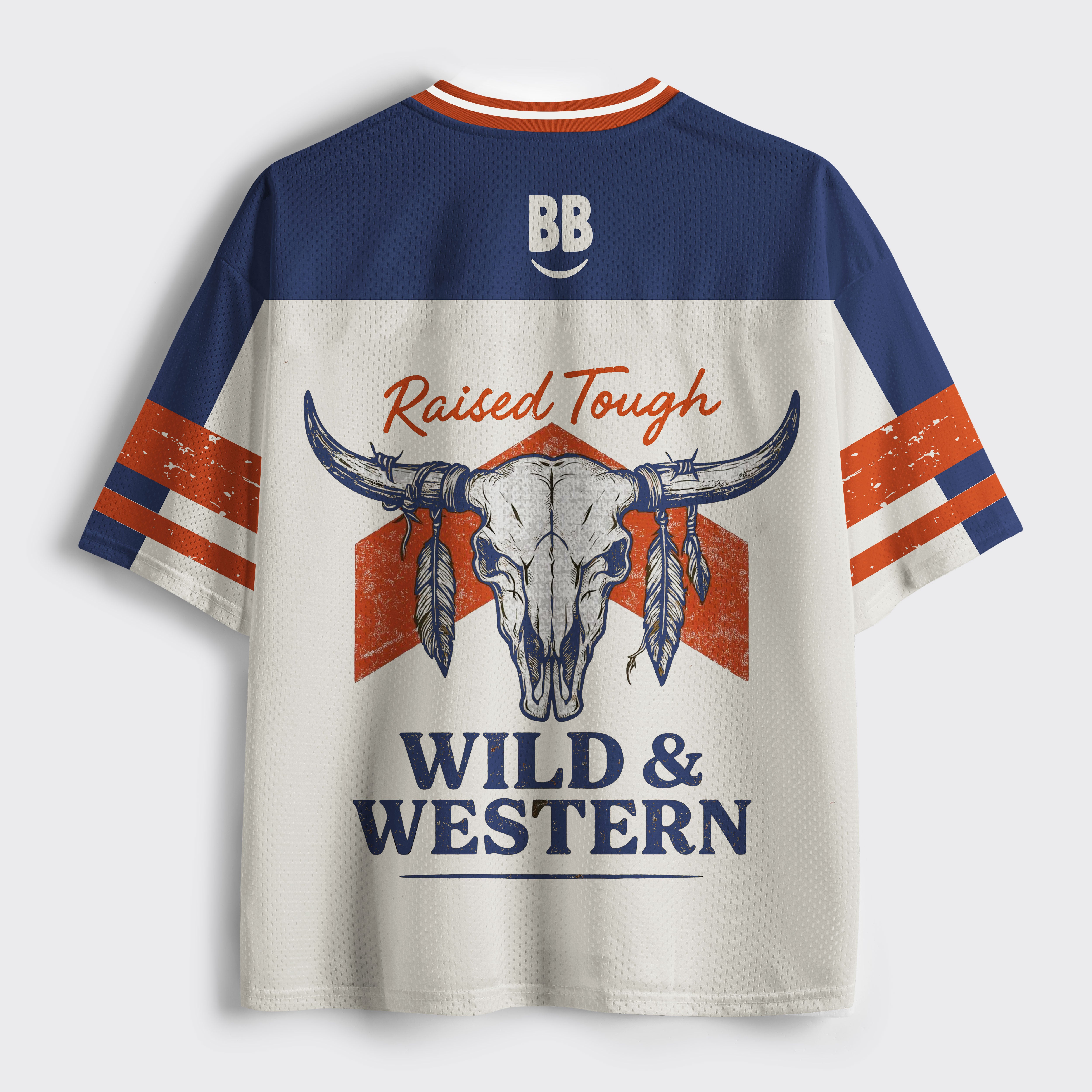 Personalized Wild Western Mesh Jersey