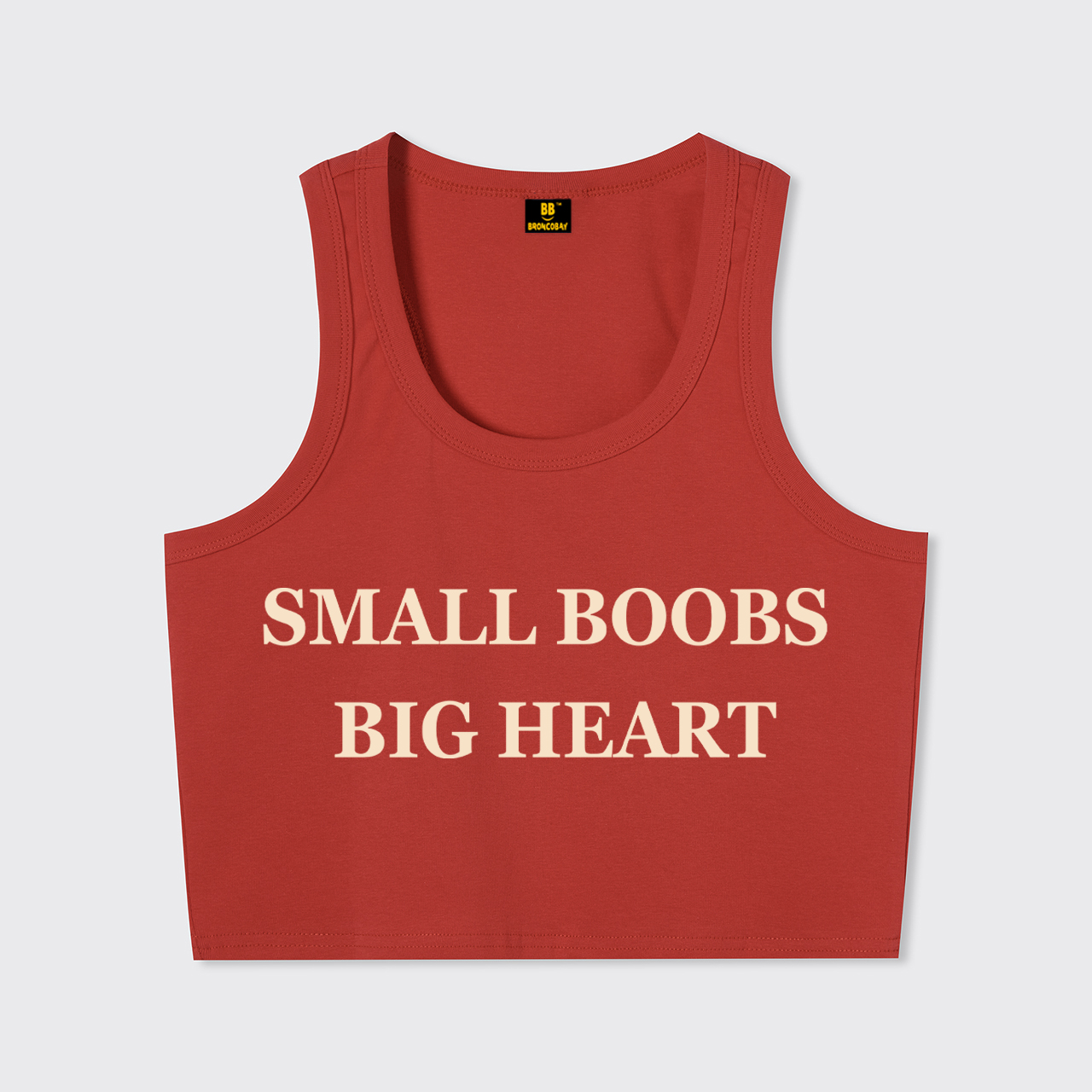 Small Boobs Big Heart Tank Top