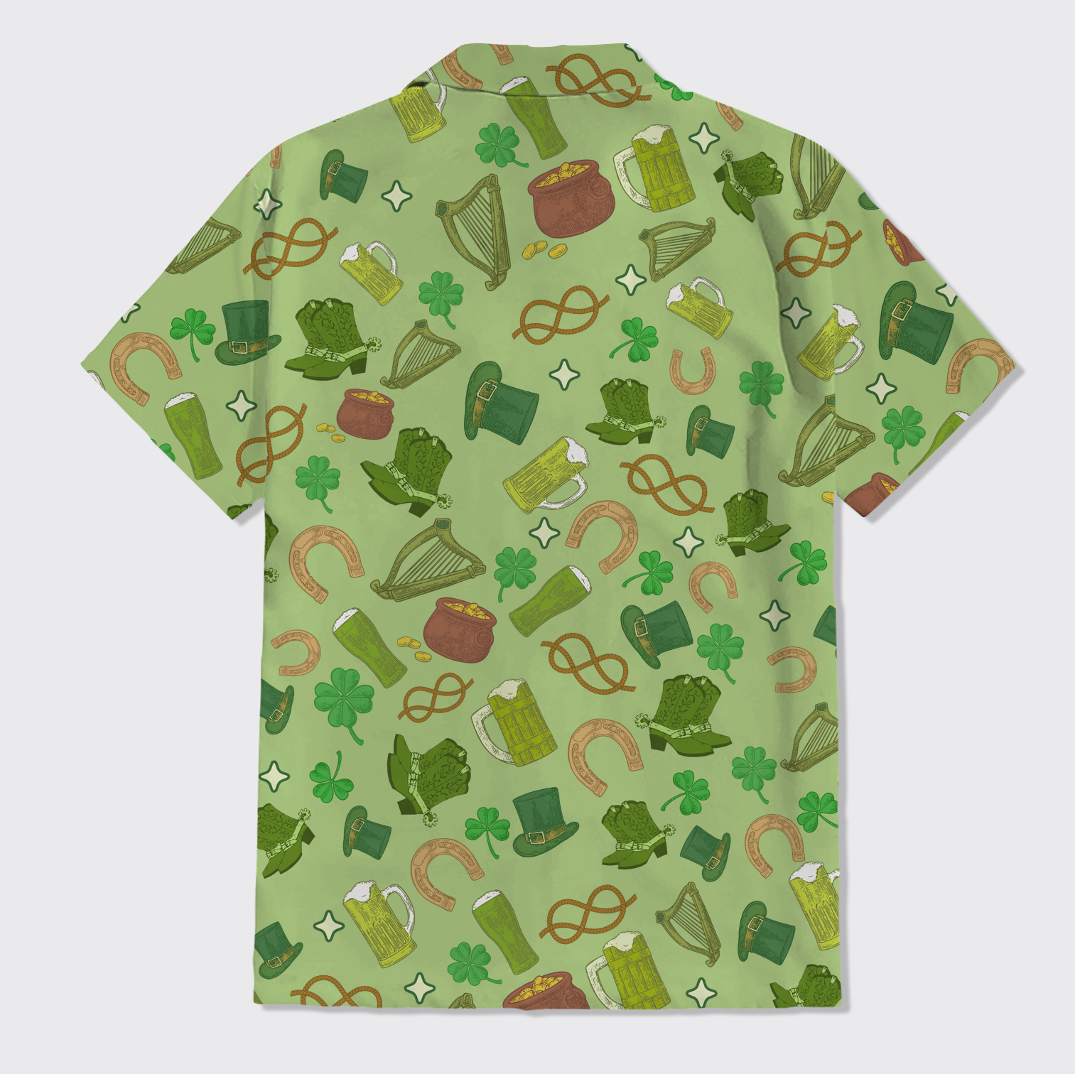 St. Patrick Day Button Up Shirts