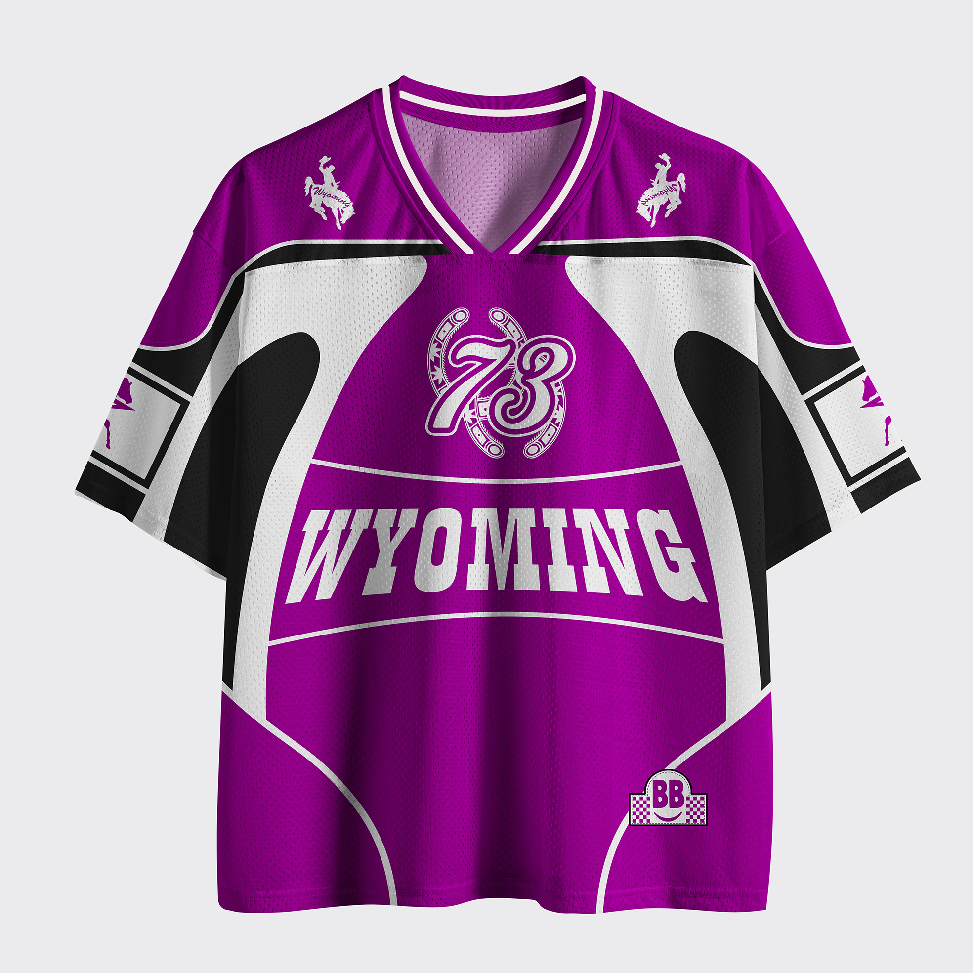 Personalized Cowboy State Mesh Jersey
