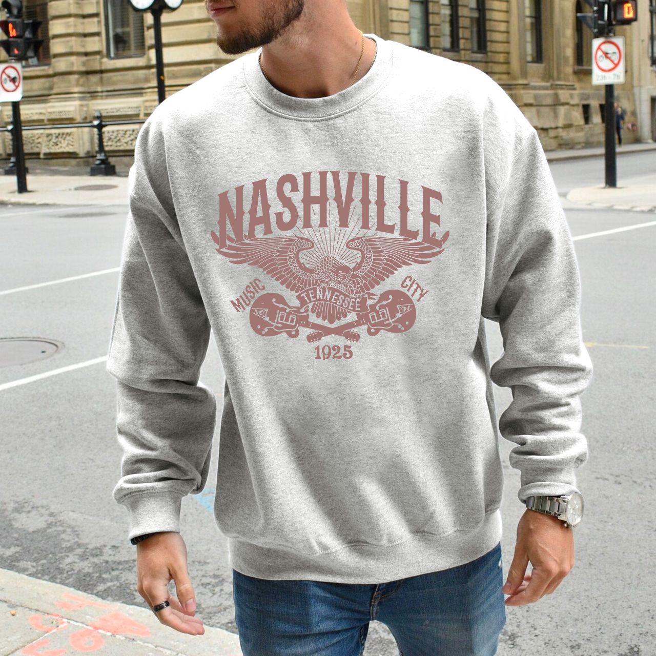 Boho Western Country Music Sweatshirt