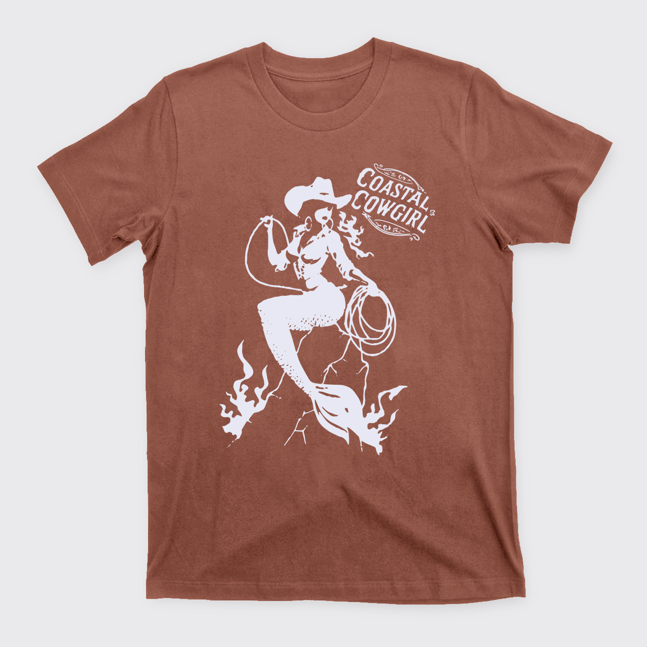 Coastal Cowgirl Mermaid T-Shirts