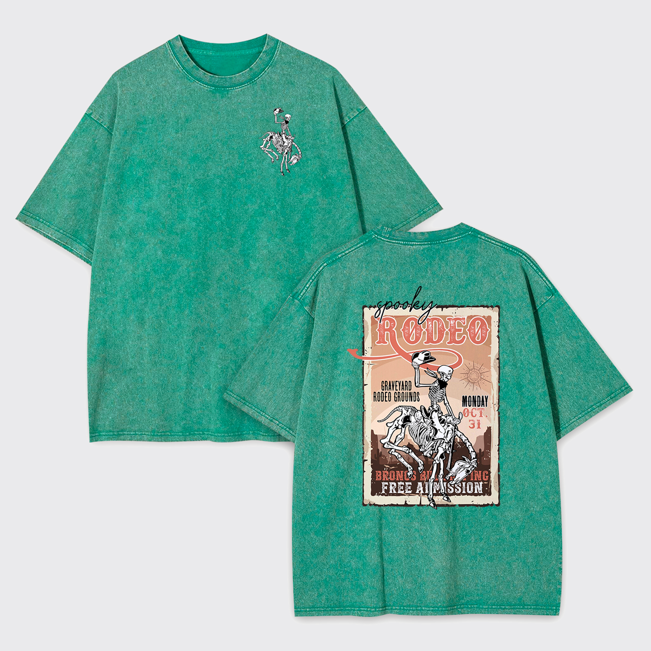 Your Halloween Stamp Garment-dye Tees