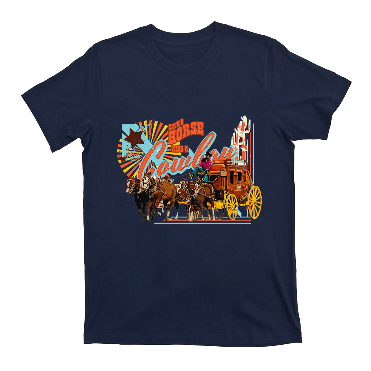 Save A Horse Ride A Cowboy Western T-Shirts