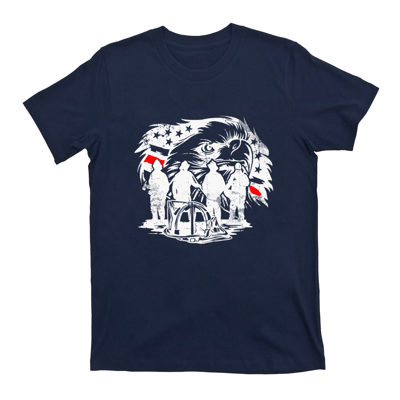 West US Firefighter Eagle T-shirt