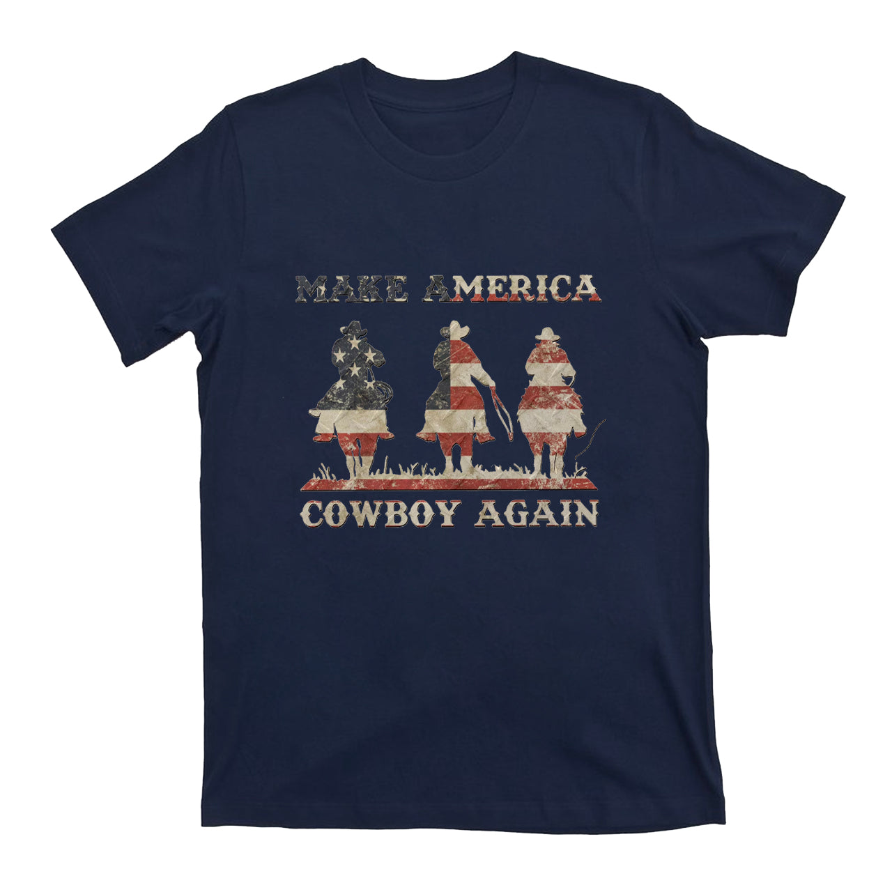 Let's Make America Cowboy Again T-shirt