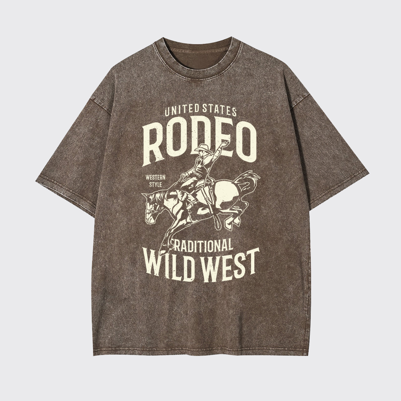 Raditional Wild West Garment-dye Tees