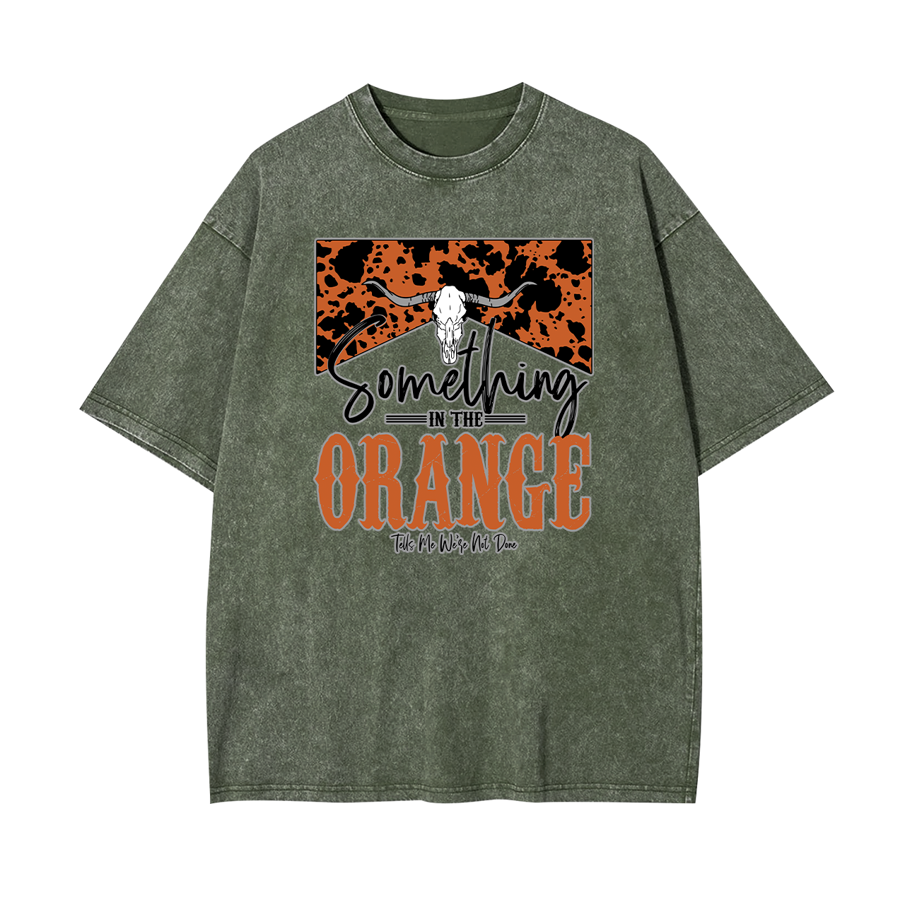 Something In The Orange Garment-dye Tees