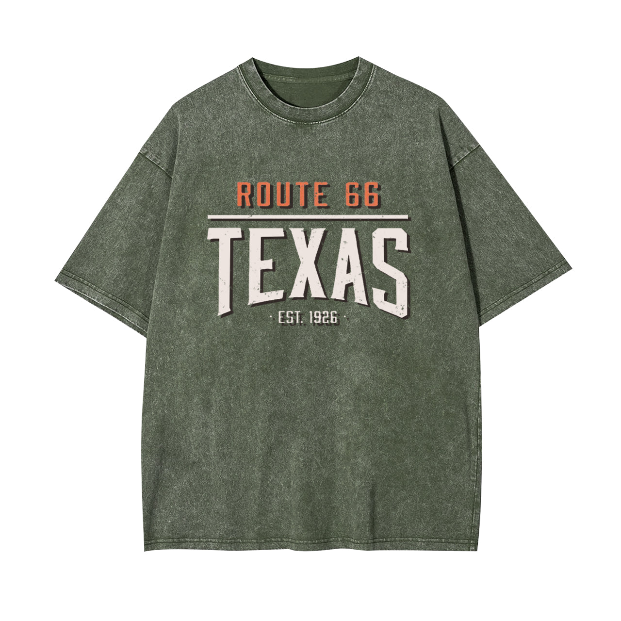 Texas Route 66  Garment-dye Tees