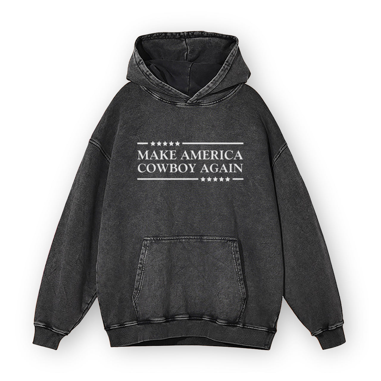 Make America Cowboy Again Garment-Dye Hoodies