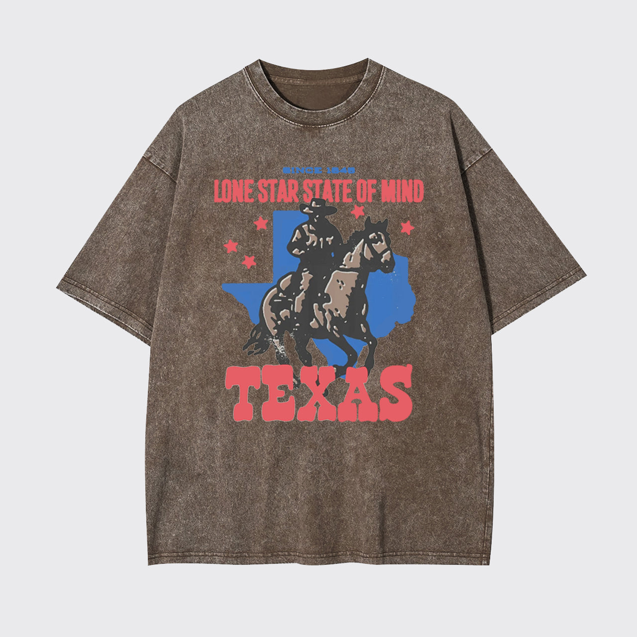 Lone Star State Of Mind Garment-dye Tees