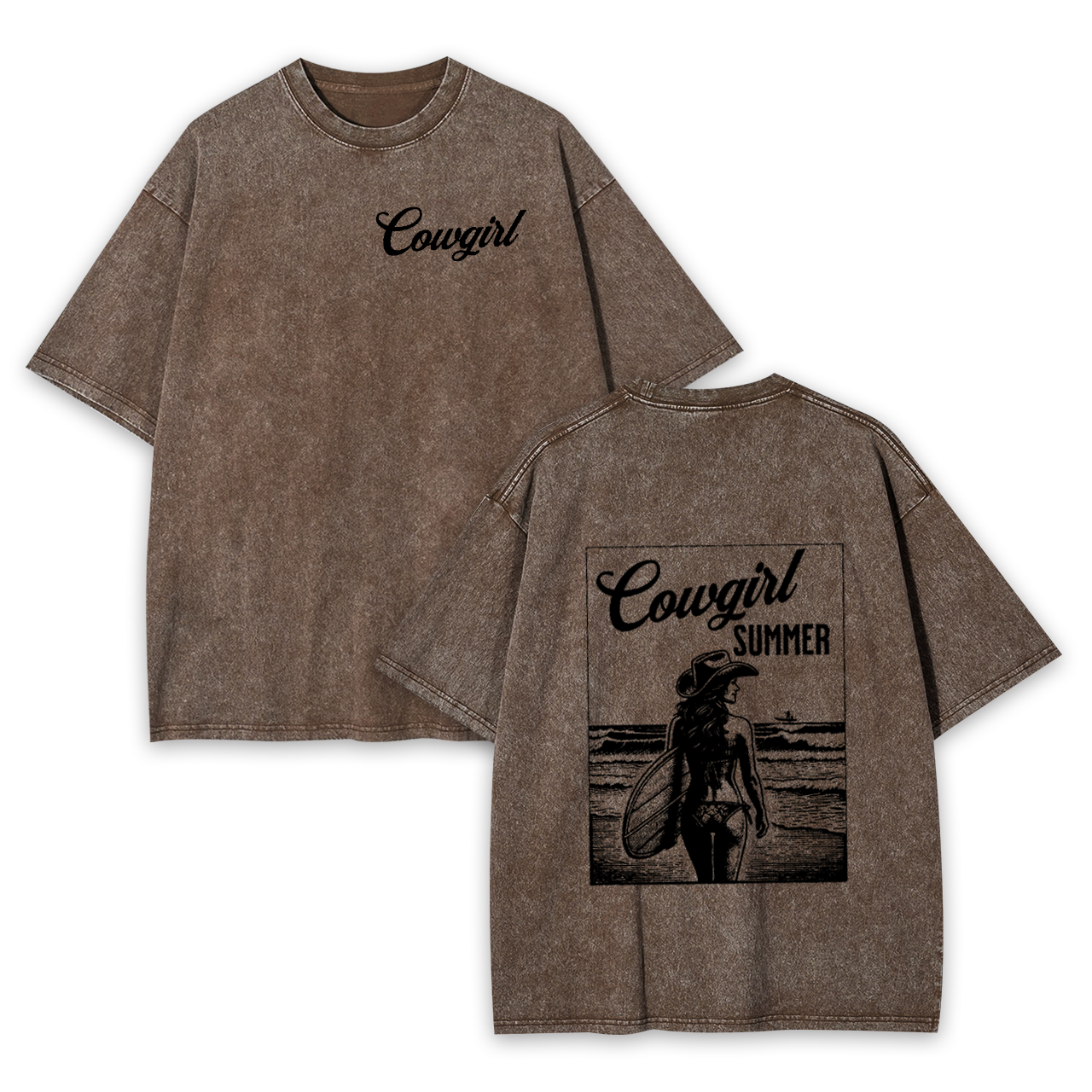 Cowgirl Summer Garment-dye Tees