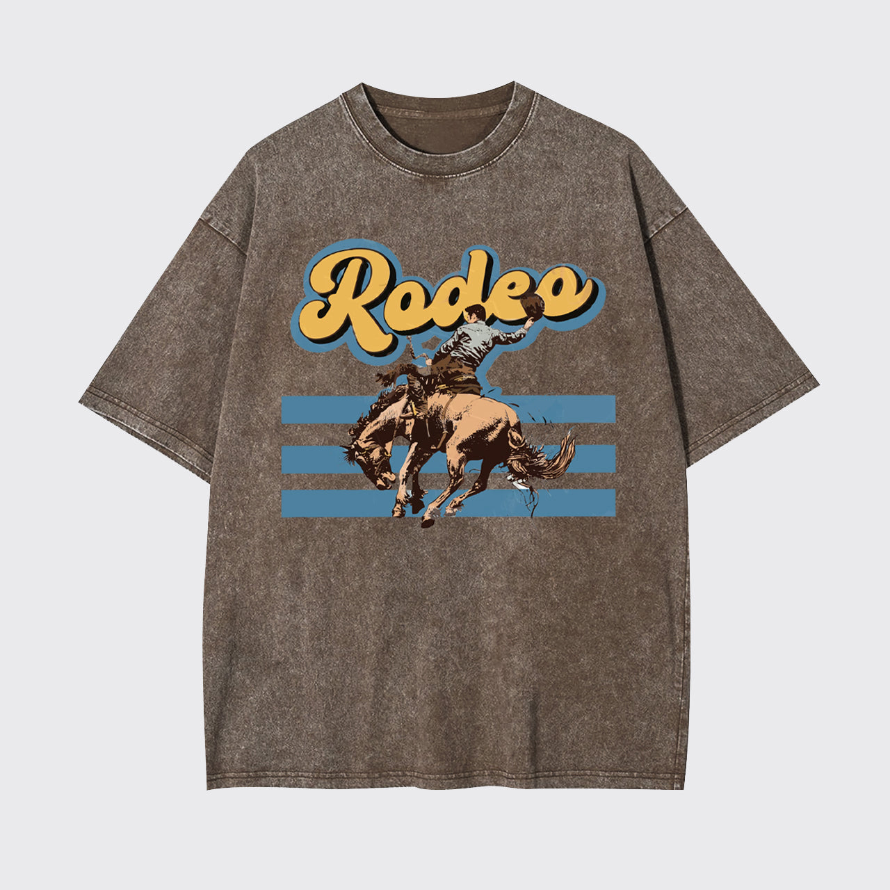Western Rodeo Cowboy Garment-dye Tees