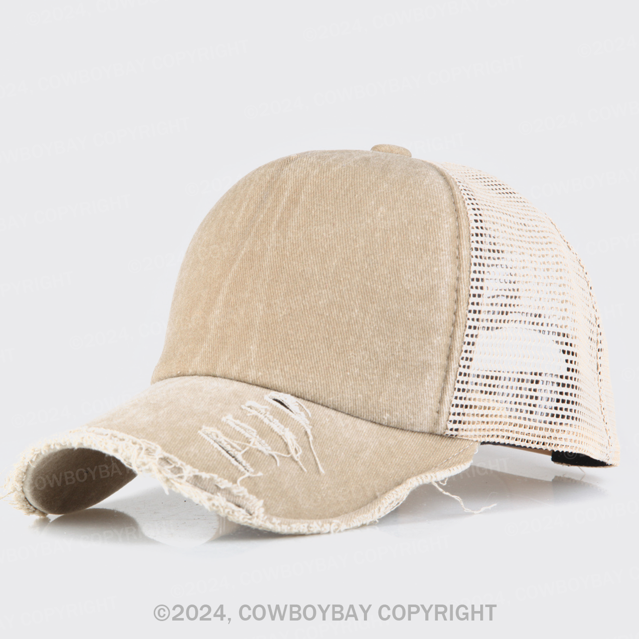 Washed Solid Color Baseball Cap