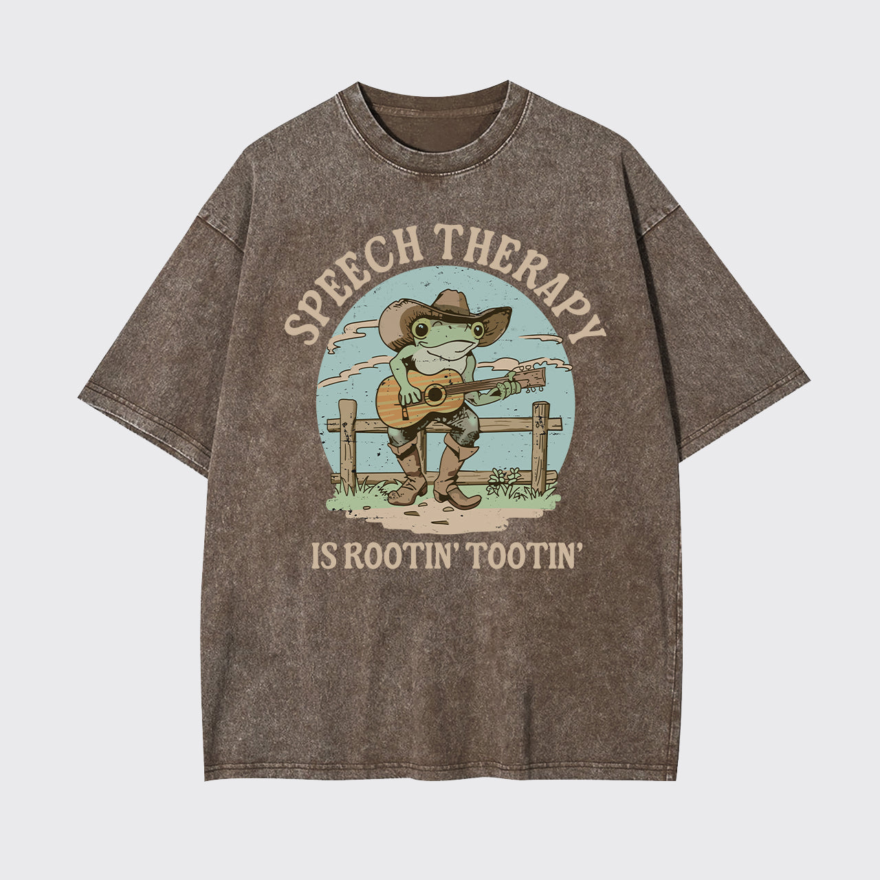Speech Therapy Is Rootin' Tootin' Garment-dye Tees