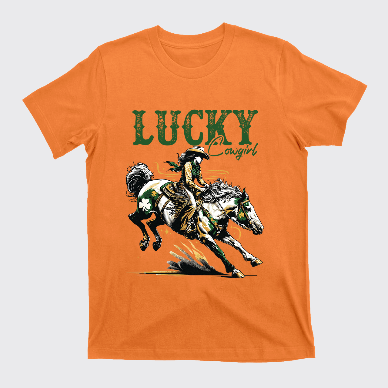 Lucky Cowgirl T-Shirts
