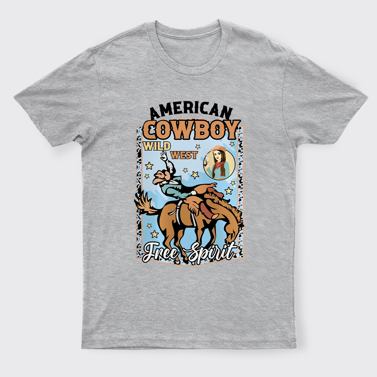 American Cowboy Wild West T-Shirts
