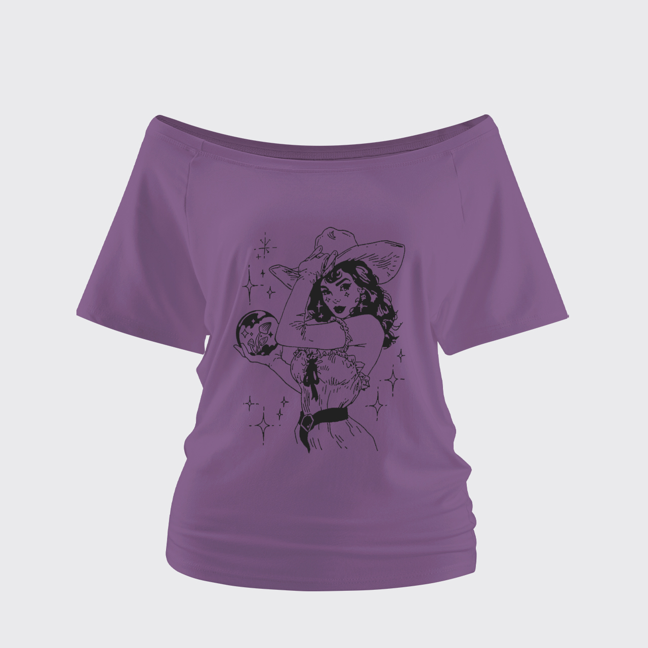 Starlit Cowgirl Off Shoulder Top