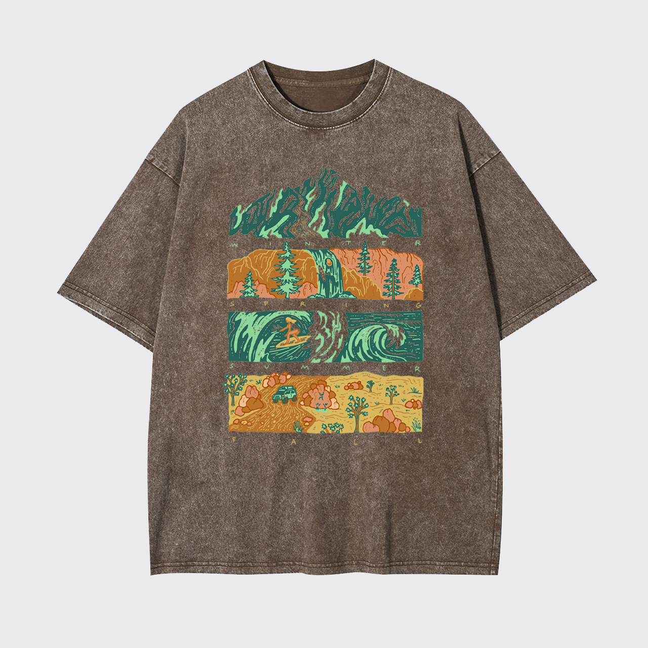 Nature's Journey Garment-dye Tees