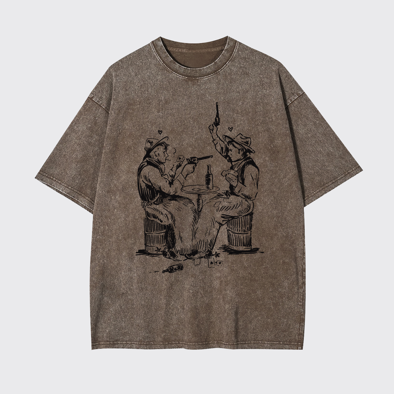 Cowboy Friendship Garment-dye Tees