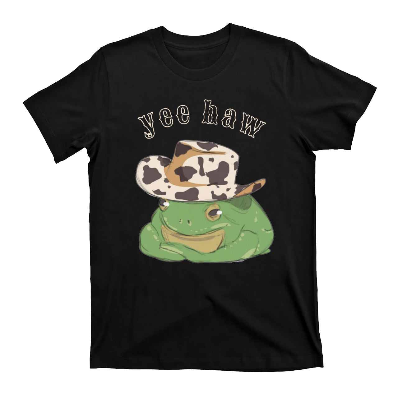 Frog Yee Haw Cowboy T-Shirts