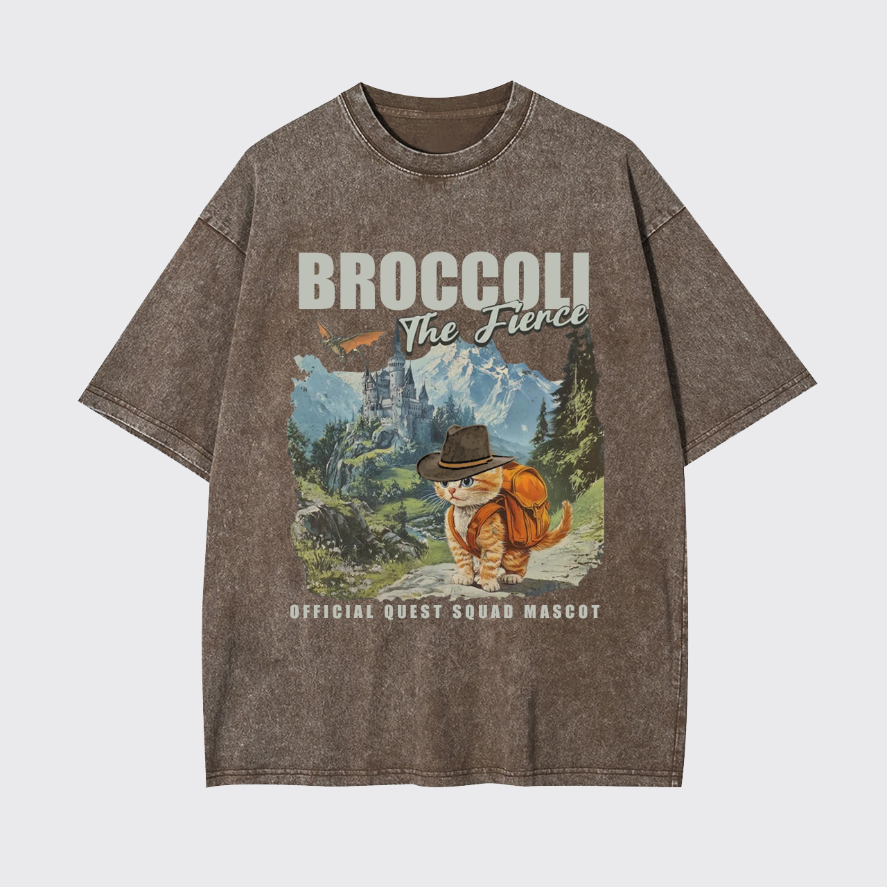 The Adventures of Cowboy Cat Garment-dye Tees