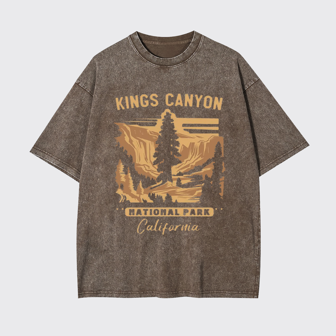 Kings Canyon National Park Garment-dye Tees