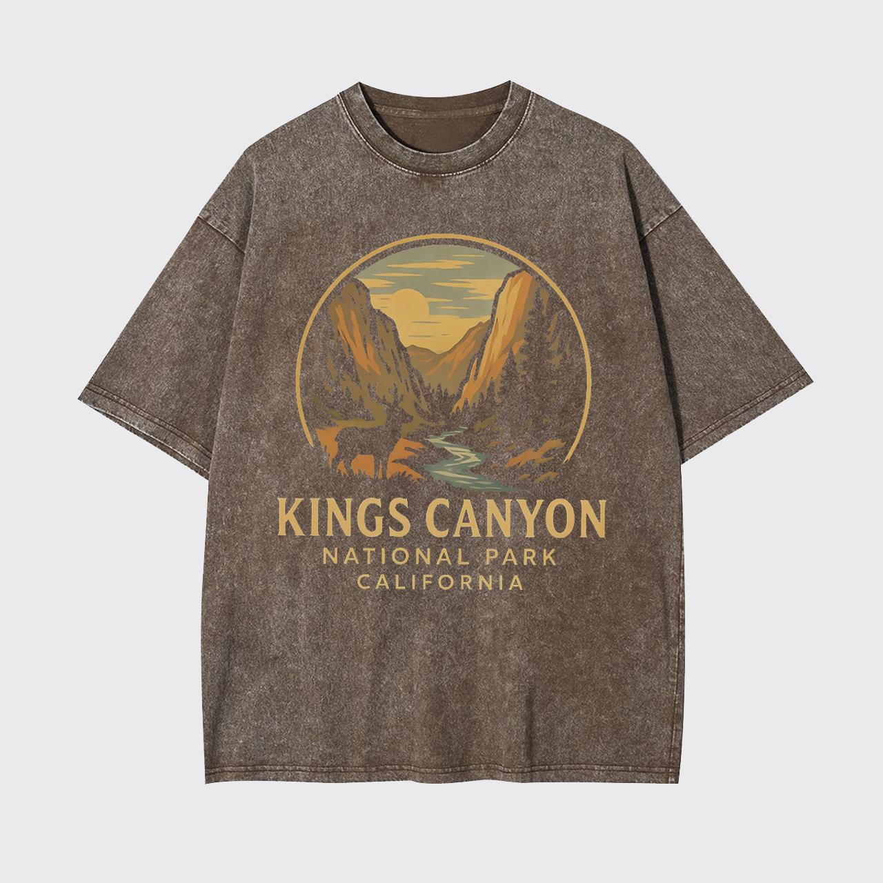 Retro National Park Garment-dye Tees
