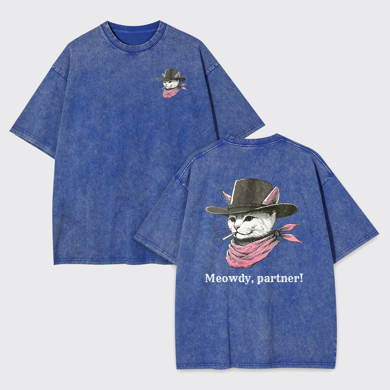 Meowdy Partner Garment-dye Tees